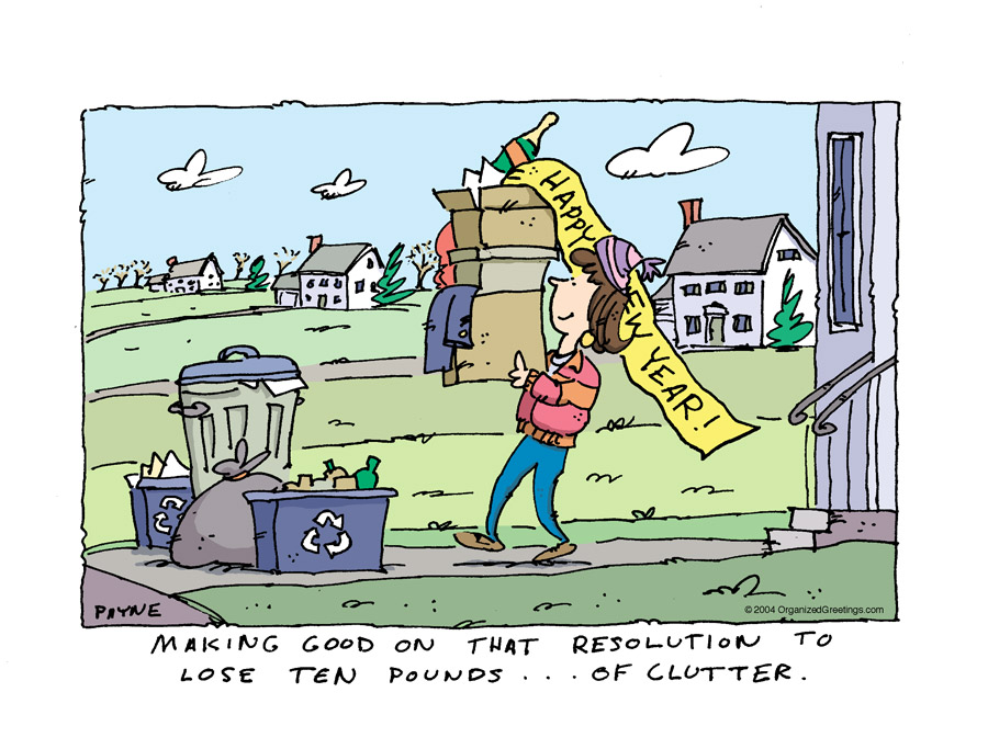 Loose 10lbs of Clutter