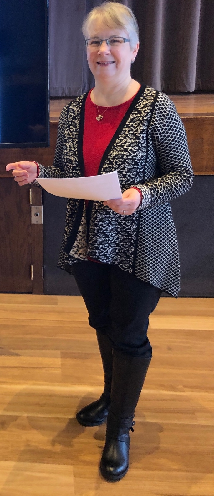 Janine Cavanaugh giving presentation 2-11-20