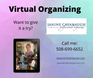 Offering virtual organizing