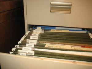 File cabinet drawer